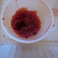 Marinara sauce at Mikey's Late Night Slice in Cincinnati