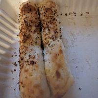 Garlic bread at Mikey's Late Night Slice in Cincinnati