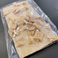 Packaged local chocolate at Pinkavo Cafe in Langley