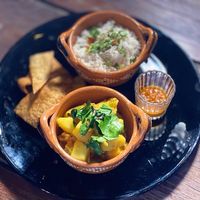 Vegan Sabji loved it   at Mom's in Tulum