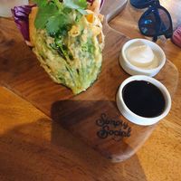 Veg tempura at Simply Social in Ubud