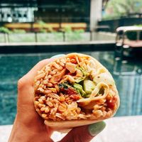 Jackfruit burrito   at Sala - Berjaya Times Square in Kuala Lumpur