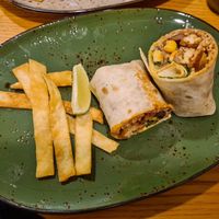 Spicy Asian Tofu burrito at Sala - Berjaya Times Square in Kuala Lumpur