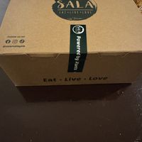 Takeaway box with Phuture Wrap #Veganuary at Sala - Berjaya Times Square in Kuala Lumpur