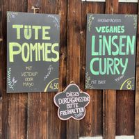 Veganes Angebot  at Schwansee Kiosk in Schwangau