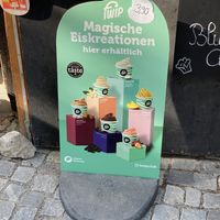 Veganes Eis  at Schwansee Kiosk in Schwangau