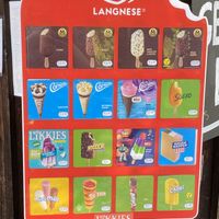 Veganes Magnum und Likkies  at Schwansee Kiosk in Schwangau