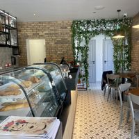 Indoor seating  at The Fort Cafe Bar in Larnaca
