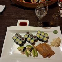Vegan Sushi (Avocado, Pumpkin, Tofu) at Osaka - Dudweilerstrasse in Saarbrucken