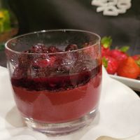 Orman meyveli çikolata spangle (Beetroot Chocolate Mousse) at Vegan Dükkan Lokanta - The Eatery in Istanbul