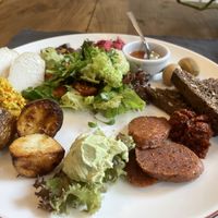 Turkish breakfast   at Vegan Dükkan Lokanta - The Eatery in Istanbul