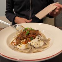 Hurrem manti at Vegan Dükkan Lokanta - The Eatery in Istanbul