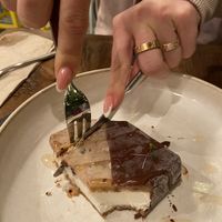 Home made vanilla ice cream sandwich with cookie dough   at Vegan Dükkan Lokanta - The Eatery in Istanbul