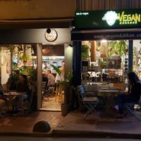 Restaurant and store side by side at Vegan Dükkan Lokanta - The Eatery in Istanbul