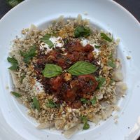 Turkish Ravioli   at Vegan Dükkan Lokanta - The Eatery in Istanbul