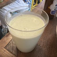 Cashew yogurt drink   at Vegan Dükkan Lokanta - The Eatery in Istanbul