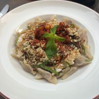 Turkish Ravioli  at Vegan Dükkan Lokanta - The Eatery in Istanbul