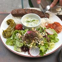 Adana kebab at Vegan Dükkan Lokanta - The Eatery in Istanbul