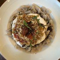 Turkish Ravioli  at Vegan Dükkan Lokanta - The Eatery in Istanbul