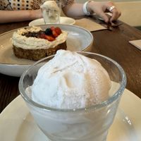 Vegan Ice Cream + Carrot Cake   at Vegan Dükkan Lokanta - The Eatery in Istanbul