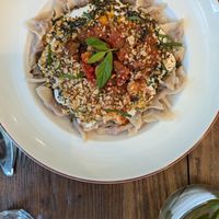 Special Turkish Ravioli at Vegan Dükkan Lokanta - The Eatery in Istanbul