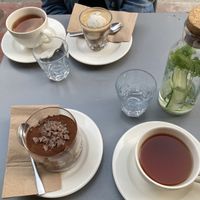 Tiramisu and affogato  at Vegan Dükkan Lokanta - The Eatery in Istanbul
