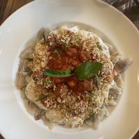 Turkish ravioli  at Vegan Dükkan Lokanta - The Eatery in Istanbul