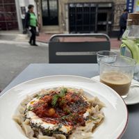 Manti  at Vegan Dükkan Lokanta - The Eatery in Istanbul