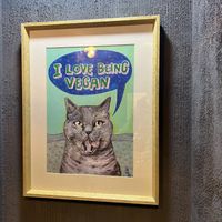 In the bathroom😄  at Vegan Dükkan Lokanta - The Eatery in Istanbul