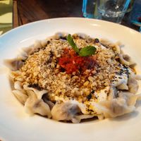 The delicious manti, great taste, perfectly balanced, and even better when the weather turns cold and rainy! at Vegan Dükkan Lokanta - The Eatery in Istanbul