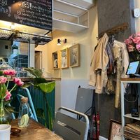 Small and cozy interior. at Vegan Dükkan Lokanta - The Eatery in Istanbul