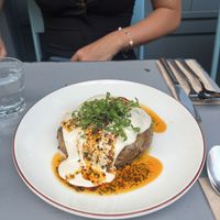 Spinach and cheese borek   at Vegan Dükkan Lokanta - The Eatery in Istanbul