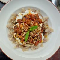 Special Turkish Ravioli (mantı) ***** at Vegan Dükkan Lokanta - The Eatery in Istanbul