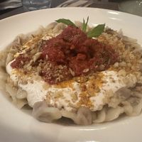 Turkish ravioli  at Vegan Dükkan Lokanta - The Eatery in Istanbul