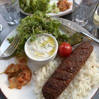 Vegan and gluten free Adana kebab!  at Vegan Dükkan Lokanta - The Eatery in Istanbul