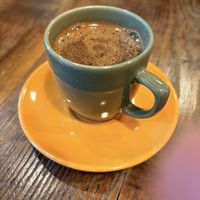 Turkish coffeee  at Vegan Dükkan Lokanta - The Eatery in Istanbul