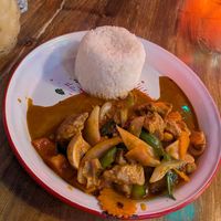 Pad Nam Prik Pao at Zaap Thai Street Food in Sheffield