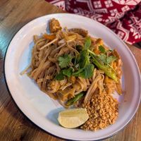 Pad Thai with egg omitted at Zaap Thai Street Food in Sheffield