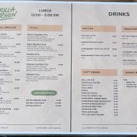 Menu  at G'rilla Kitchen in Rotterdam