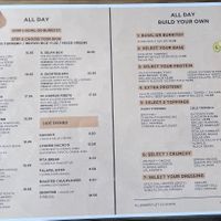 Menu  at G'rilla Kitchen in Rotterdam