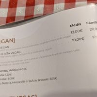 Two vegan pizzas at Pizzaria Di Pappi in Esposende