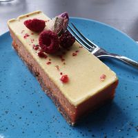 Raw vegan cake at Yamm in Vienna