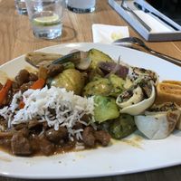 Buffet at Yamm in Vienna