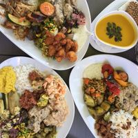 So so flavourful and fresh, only the soup was meh a bit salty at Yamm in Vienna