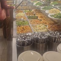 One  half of buffet. at Minder Vegetarian 明德素食 - Q Square Mall in Taipei