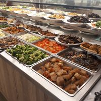 Buffet at Minder Vegetarian 明德素食 - Q Square Mall in Taipei
