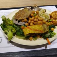 Cost 208TWD at Minder Vegetarian 明德素食 - Q Square Mall in Taipei