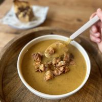 Vegetable soup   at The Tinker's Granddaughter in Lymington