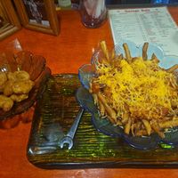 Loaded Chilli fries, nuggets at Garage Sale in Phnom Penh