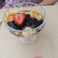 Taho: Silk tofu, tapioka, caramel at Lolo & Lola in Vienna